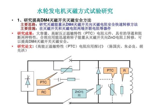 發(fā)電機(jī)滅磁開(kāi)關(guān)的功能